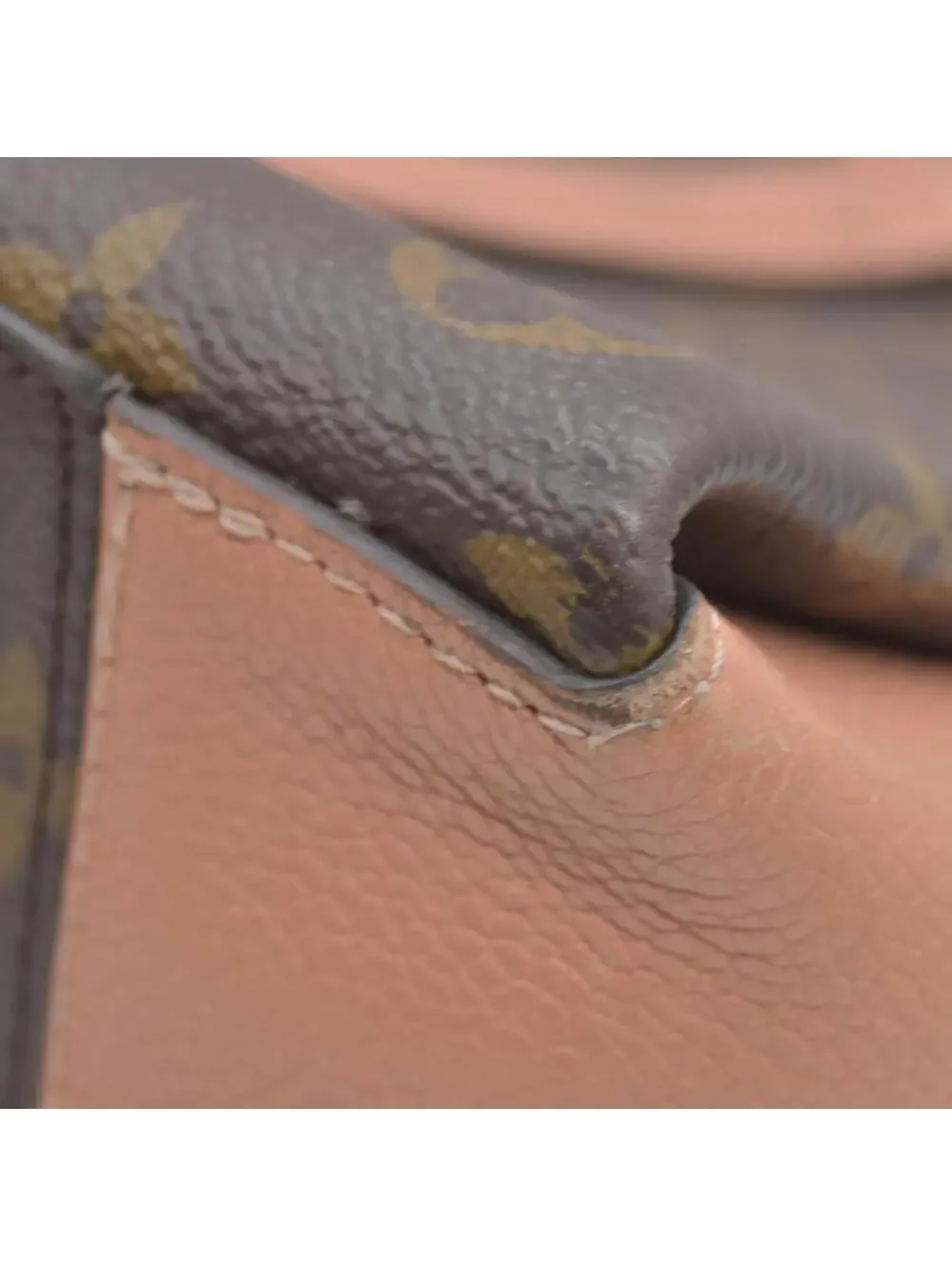 2019 Louis Vuitton Soufflot BB Monogram Peach Cloth CA4129